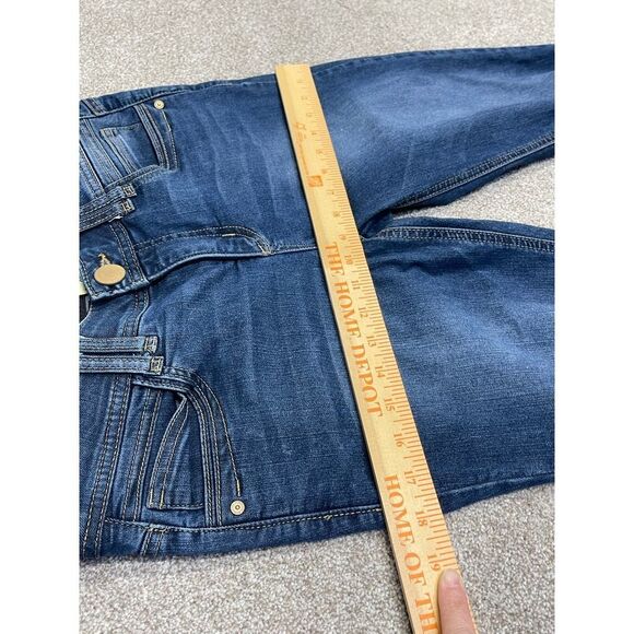Democracy womens Ab Solution skinny jeans sz 6 blue stretch denim - Picture 8 of 12